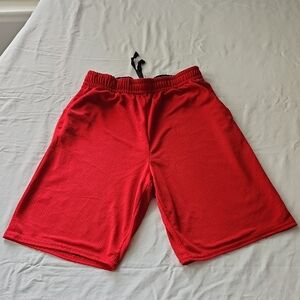 Boy's Athletic Works Red Sports Shorts